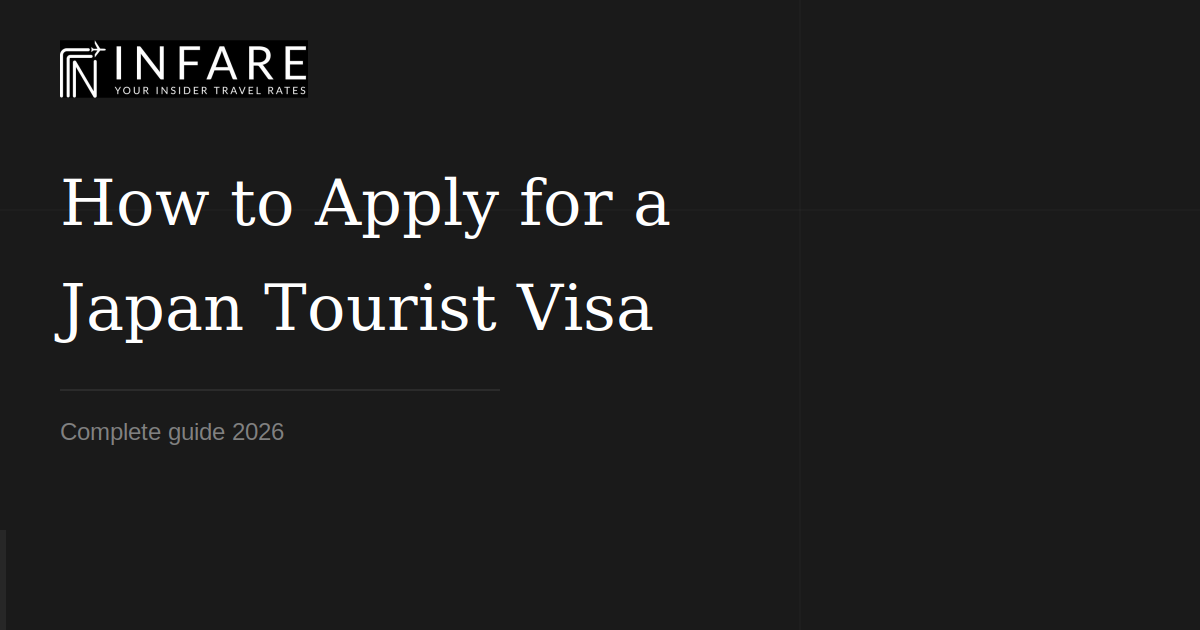 Japan Visa from India — Complete Guide 2026